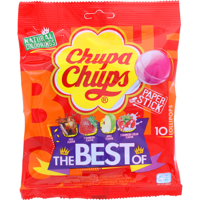 Chupa Chups Klubbor Best of 120g