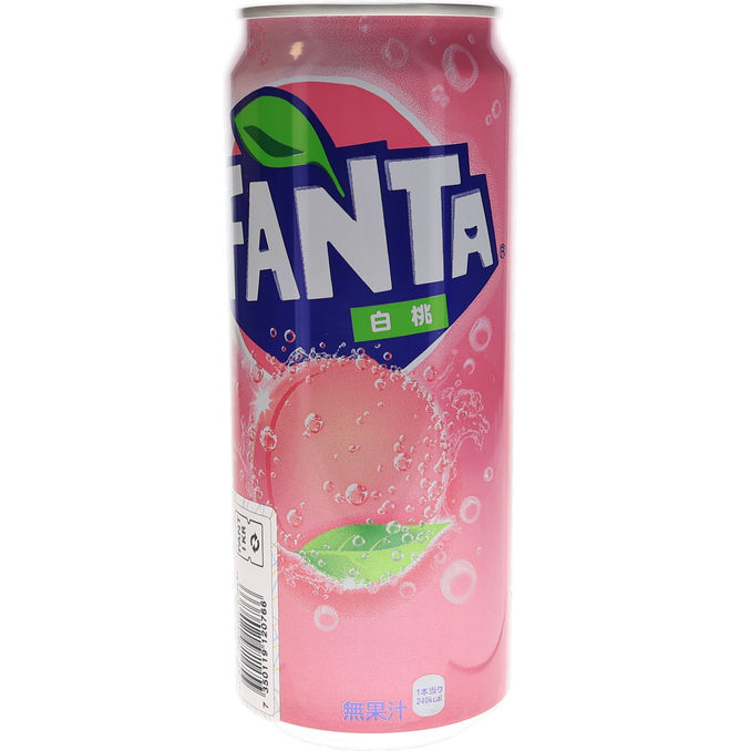 Japansk Fanta White Peach 500ml