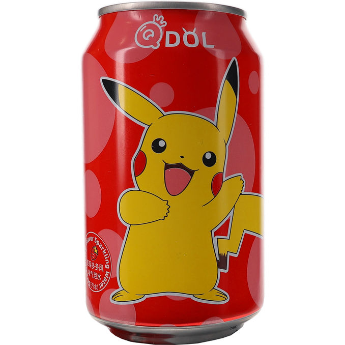 Qdol Pikachu Läsk Strawberry 330ml