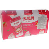 Xiangpiaopiao Snabb Mjölkte Jordgubbe 3-pack