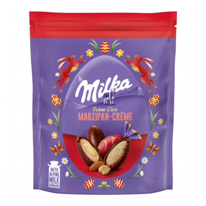 Milka Feine Eier Marzipan-Creme