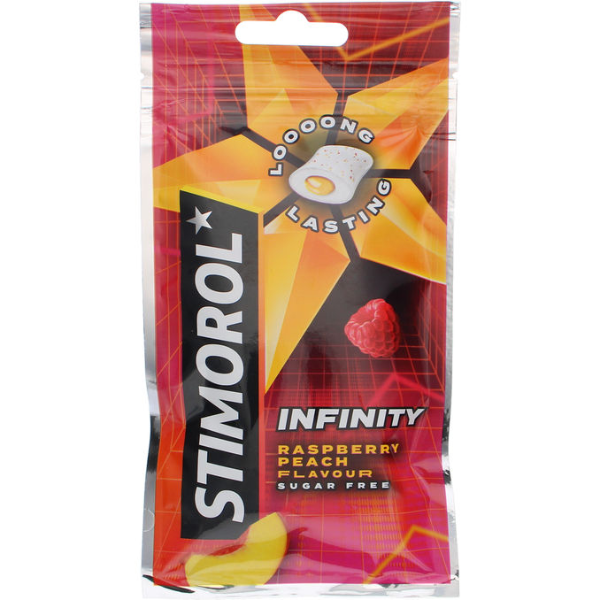 Stimorol Tyggegummi Infinity Raspberry Peach
