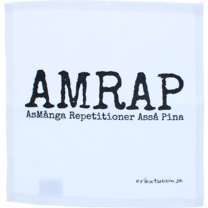 erika tubbin Liten Frottehandduk AMRAP 25x25cm