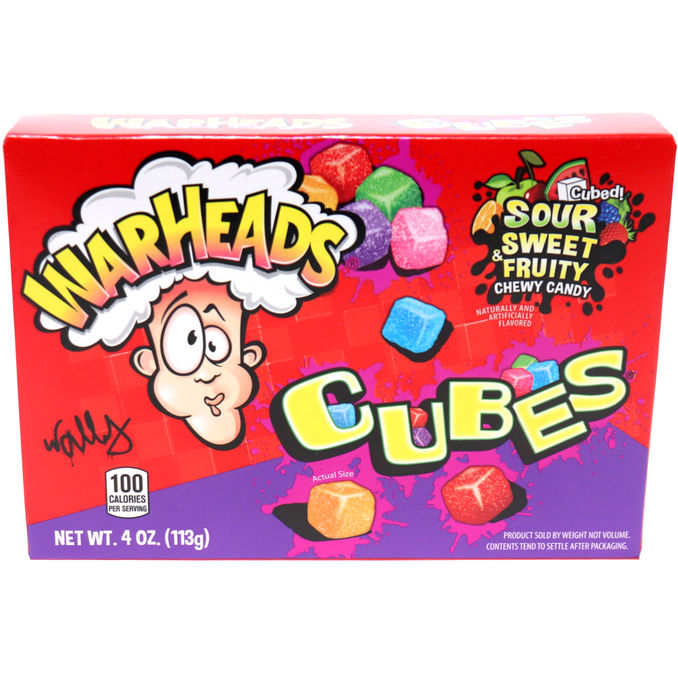 Warheads Chewy Cubes Sour & Sweet
