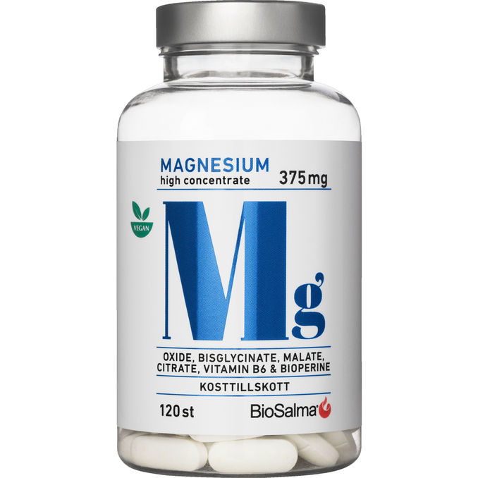 BioSalma Magnesium 120 Kapsler