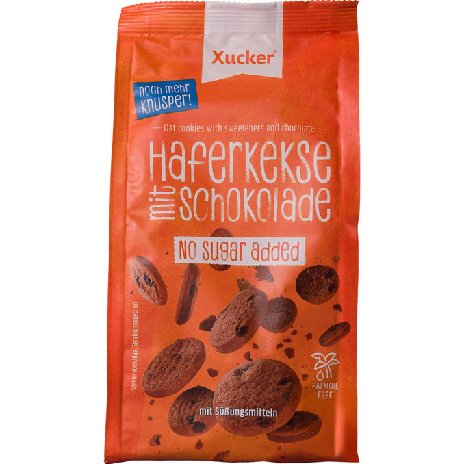 Xucker Haferkekse mit Schokolade