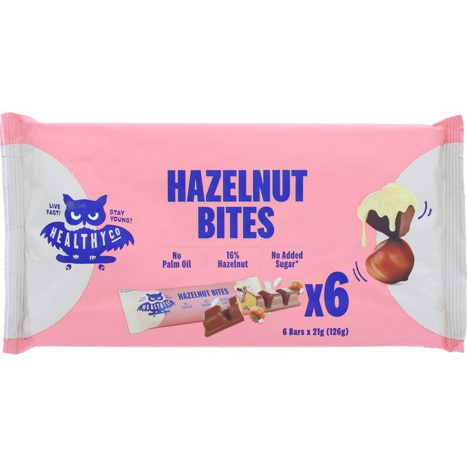 Healthyco Hazelnut Bites 6-pack