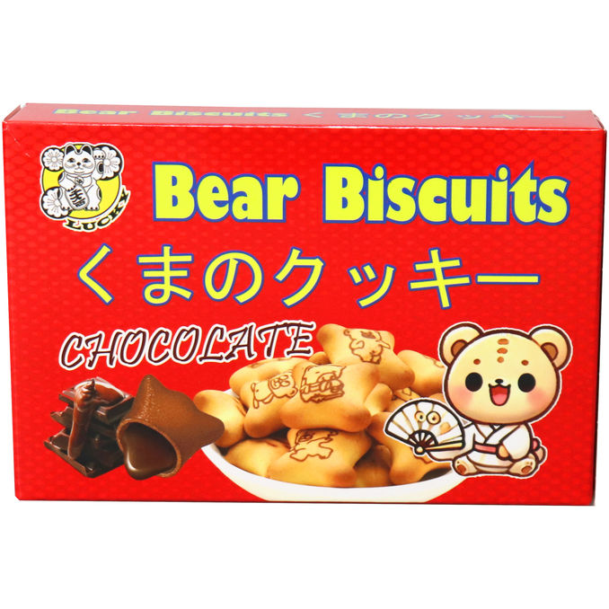 Lucky Katt Bärenkekse Schokolade