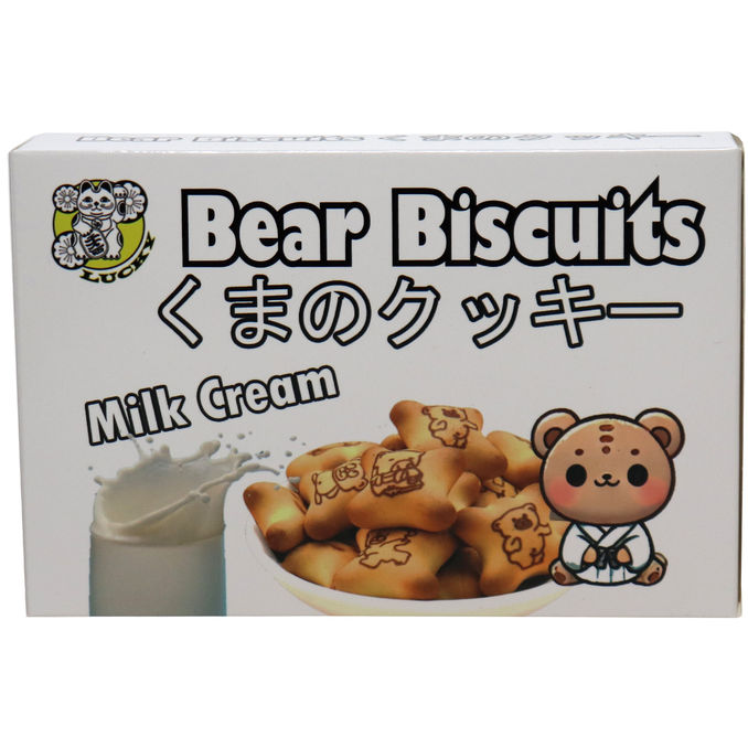 Lucky Katt Bärenkekse Milchcreme