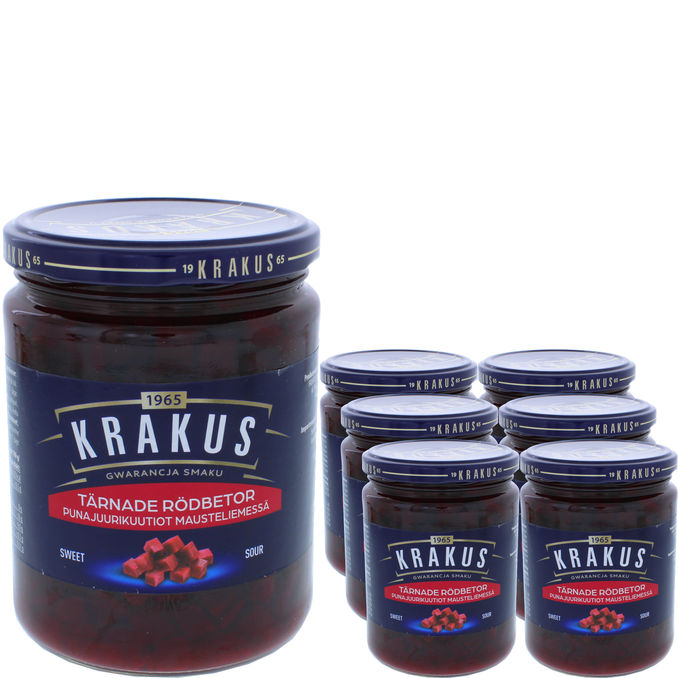 Krakus Tärnade Rödbetor 6-pack