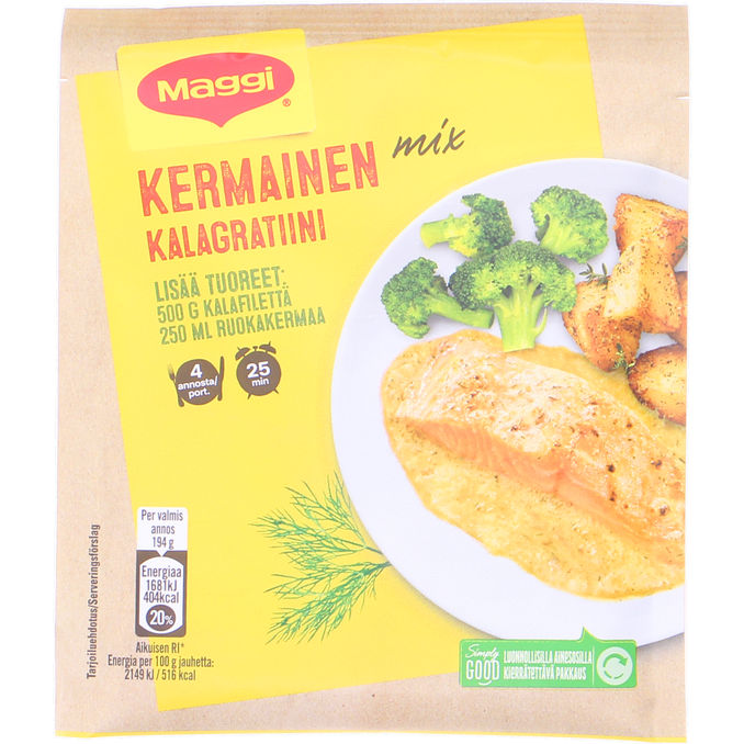 Maggi Gratängsås Lax Mix