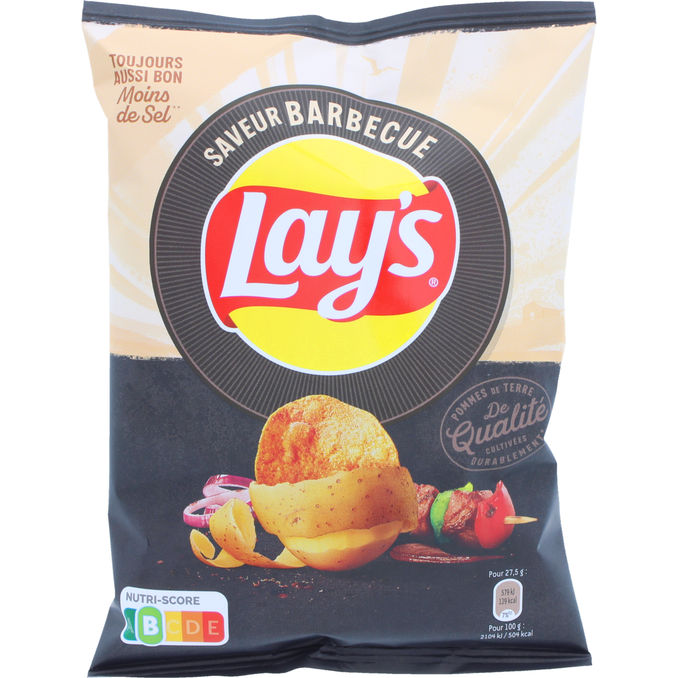 Lays 4 x Lay's Chips BBQ 27,5g