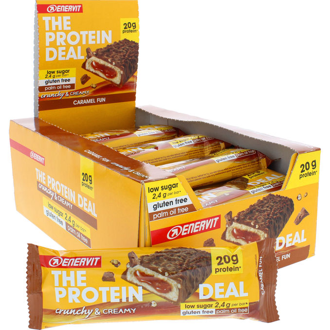 Enervit The Protein Deal Caramel Barer 25-pak