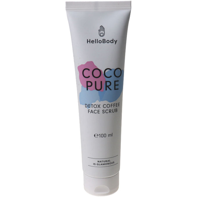 HELLO BODY Coco Pure Detox Coffee Face Scrub