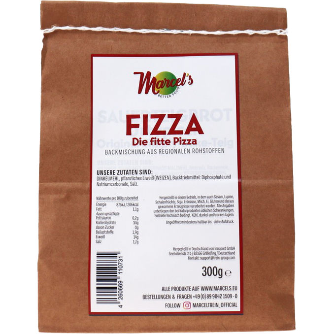 Marcel's BetterFood High Protein Dinkelpizza für 3 Pizzen