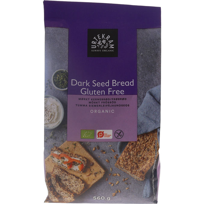 Urtekram Bakmix Mörkt Fröbröd 560g