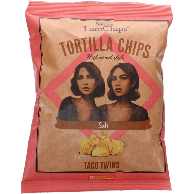 Svenska LantChips Tortillachips Salt