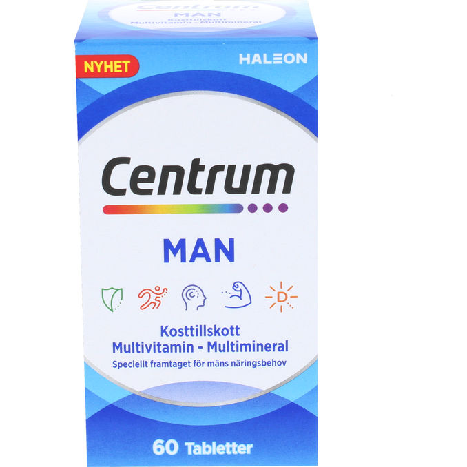 Centrum Mulitvitaminer til Mænd 60 Stk