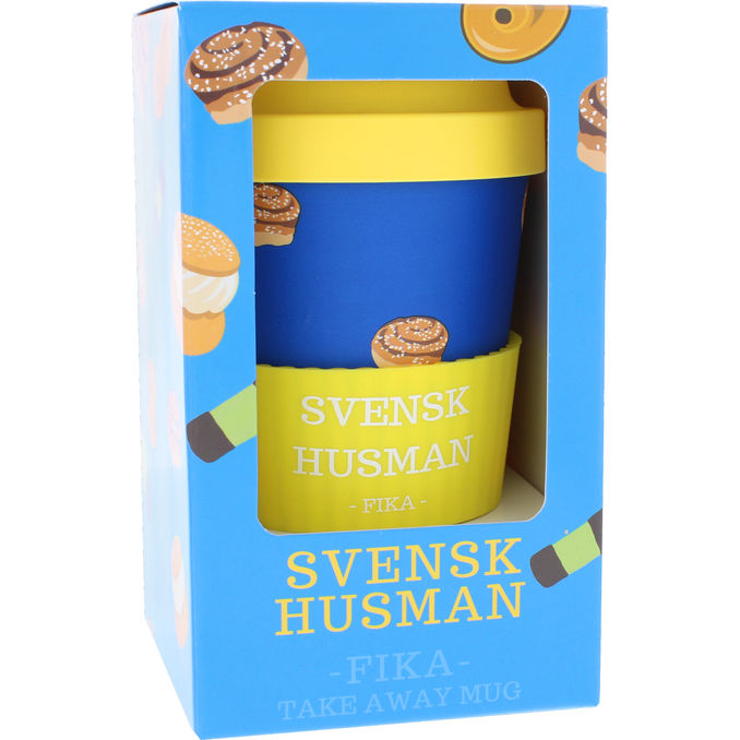 Svensk husman Kanelbulle Take Away Mug