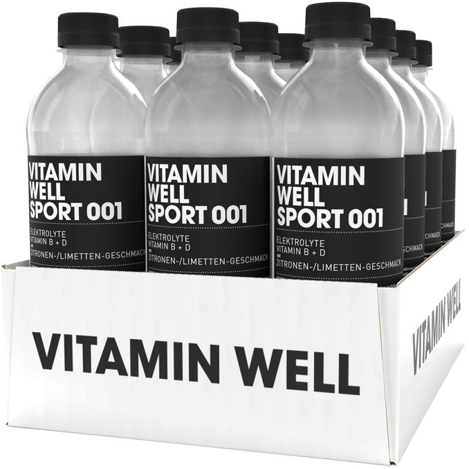 Vitamin well Vitamin Well Sport 001, 12er Pack (EINWEG) zzgl. Pfand