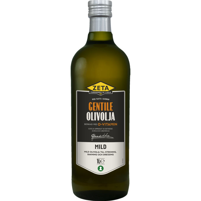 Zeta Gentile Olivenolie D-vitaminberiget 1L