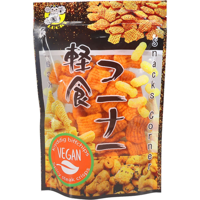 2 x Spicy Snacks Biffsmak Lucky Katt | 2 x 80 g
