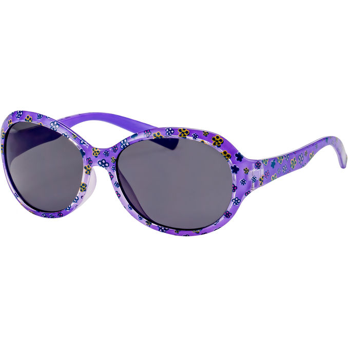FILTRAL Kinder-Sonnenbrille lila mit Blumen