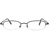 Star Optic Lesebrille Metall Halbrahmen +1,5 Dioptrien bronze