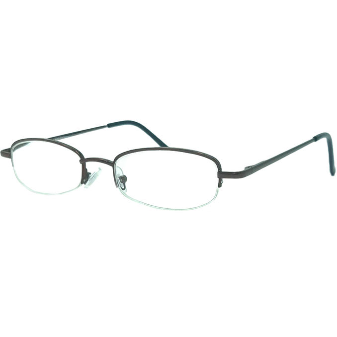Star Optic Lesebrille Metall Halbrahmen +2,0 Dioptrien bronze
