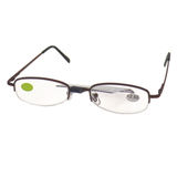 Star Optic Lesebrille Metall Halbrahmen +2,5 Dioptrien bronze