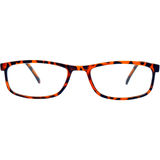 Star Optic Lesebrille eckig demi +2,0 Dioptrien