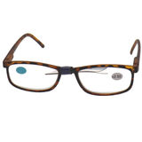 Star Optic Lesebrille eckig demi +2,5 Dioptrien