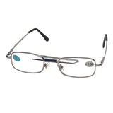 Star Optic Lesebrille Metall Vollrahmen +1,5 Dioptrien silber