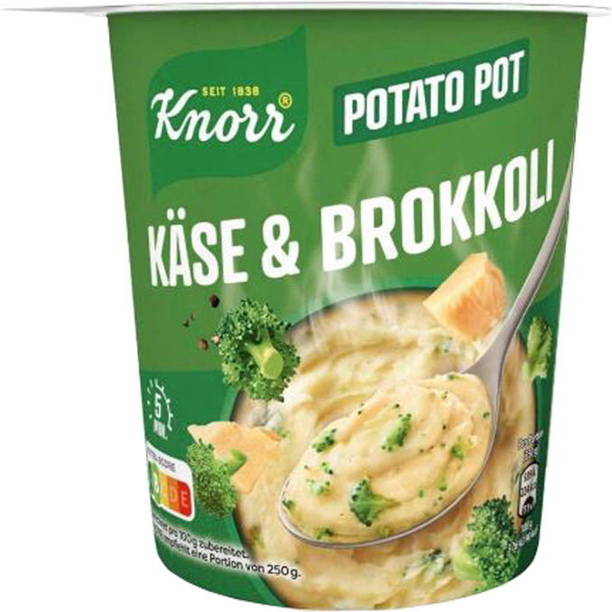 Knorr Käse & Brokkoli Kartoffeltopf