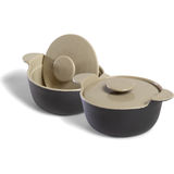 Orrefors Jernverk Minigrytor Svart 2-pack