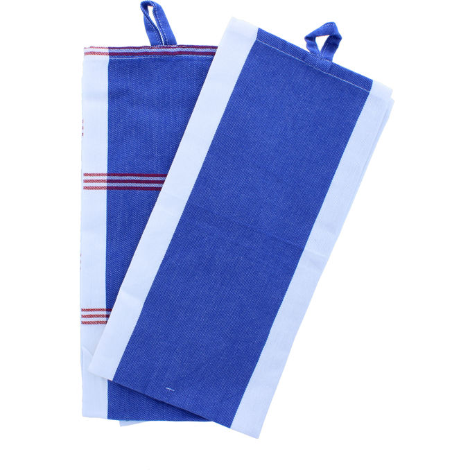 Lord Nelson Victory Lord Nelson Viskestykker Blå/Hvid 2-pak