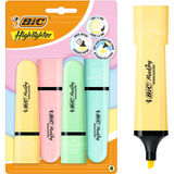 Bic Överstrykningspennor Pastel 4-pack