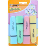 Bic Överstrykningspennor Pastel 4-pack