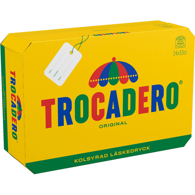 24 x Trocadero | 24 x 33 cl - Storpack