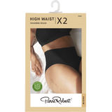 Pierre Robert Pie Invisible Micro High Waist 2-pack black stl M 2pcs