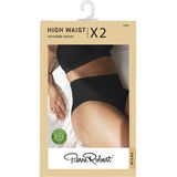 Pierre Robert Trosor Invisible High Waist Stl. M Svart 2-pack