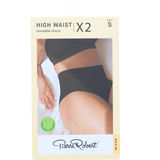 Pierre Robert Alushousut Invisible High Waist S Musta 2-pack