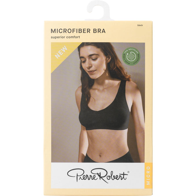 Pierre Robert Mikrofiber BH Sort S
