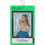 Pierre Robert Pie Wool Singlet Powder stl M/L