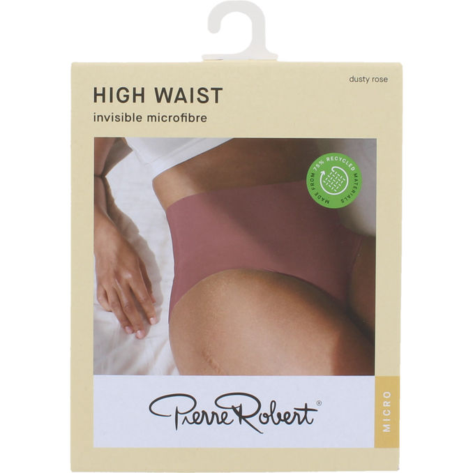 Pierre Robert Invisible Microfiber High Waist Rose XL