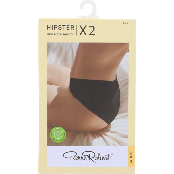 Pierre Robert Pie Invisible Micro Hipster Black stl XL