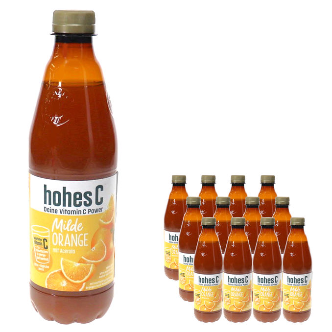 Hohes C Milde Orange, 12er Pack (EINWEG) zzgl. Pfand