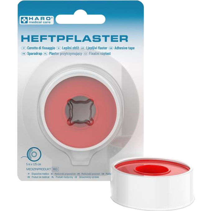 HARO medical care GmbH Heftpflaster Rolle mit Hülle Beige