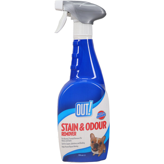 OUT Fläck & Luktborttagare Husdjur 750ml