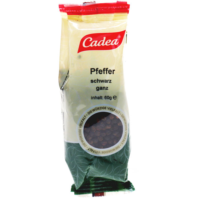 Cadea Pfeffer schwarz ganz